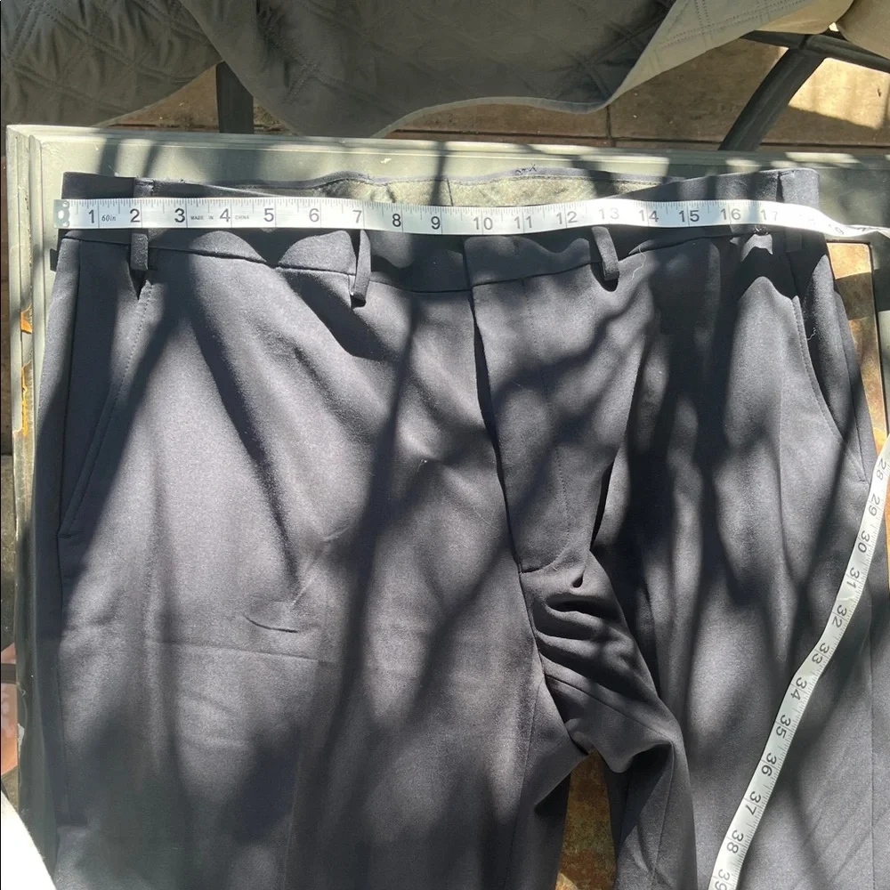 Calvin Klein Charcoal Gray Trousers 38 x 30 new no tags